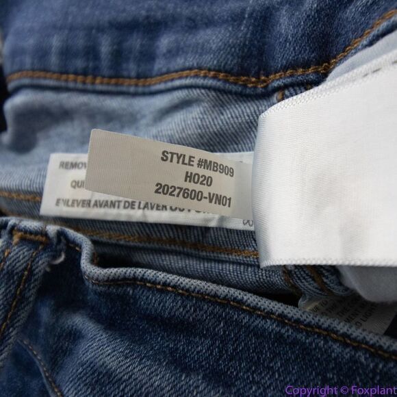 Madewell women's 10" High-Rise Skinny Jeans in Bradshaw‎ Wash, size 23 - Picture 11 of 16